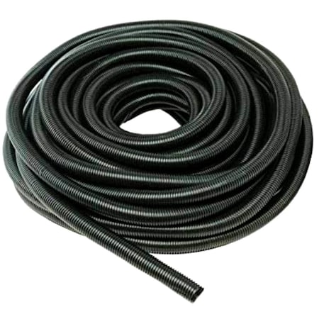 Kable Kontrol® Corrugated Split Wire Loom Tubing - 1/4 Inside Diameter - 250 Ft - Black